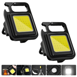 Chaveiro com Luz LED e Imã Recarregável USB